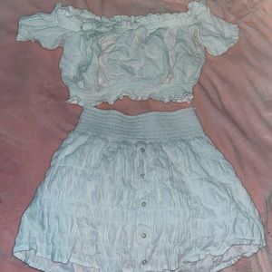 White forever 21 set